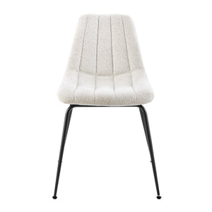 New Pacific Direct Robert Fabric Dining Side Chair, (Set of 4) SFX2 Posh Ivory