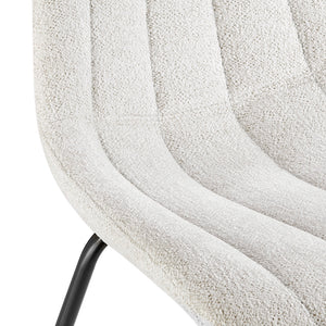 New Pacific Direct Robert Fabric Dining Side Chair, (Set of 4) SFX2 Posh Ivory