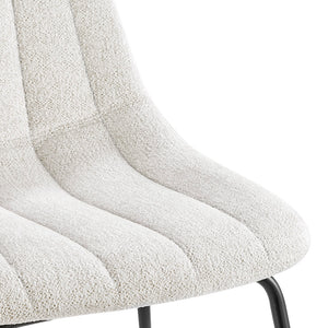 New Pacific Direct Robert Fabric Dining Side Chair, (Set of 4) SFX2 Posh Ivory