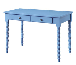 Altmar Transitional Writing Desk Blue Finish 93009-ACME