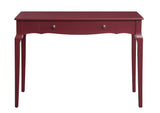 Alsen Transitional Writing Desk Red Finish 93020-ACME