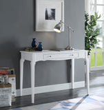 Alsen Transitional Writing Desk White Finish 93023-ACME