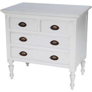 Butler Specialty Easterbrook White 4 Drawer Chest 9306288