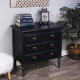 Butler Specialty Easterbrook Black 4 Drawer Chest 9306295