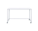 Arcano Contemporary Writing Desk White Finish 93065-ACME