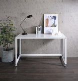 Arcano Contemporary Writing Desk White Finish 93065-ACME