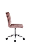 Aestris Contemporary Office Chair Pink Velvet(#) 93072-ACME