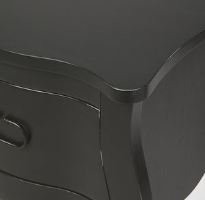 Butler Specialty Rochelle Black 1 Drawer Nightstand 9308295