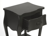 Butler Specialty Rochelle Black 1 Drawer Nightstand 9308295