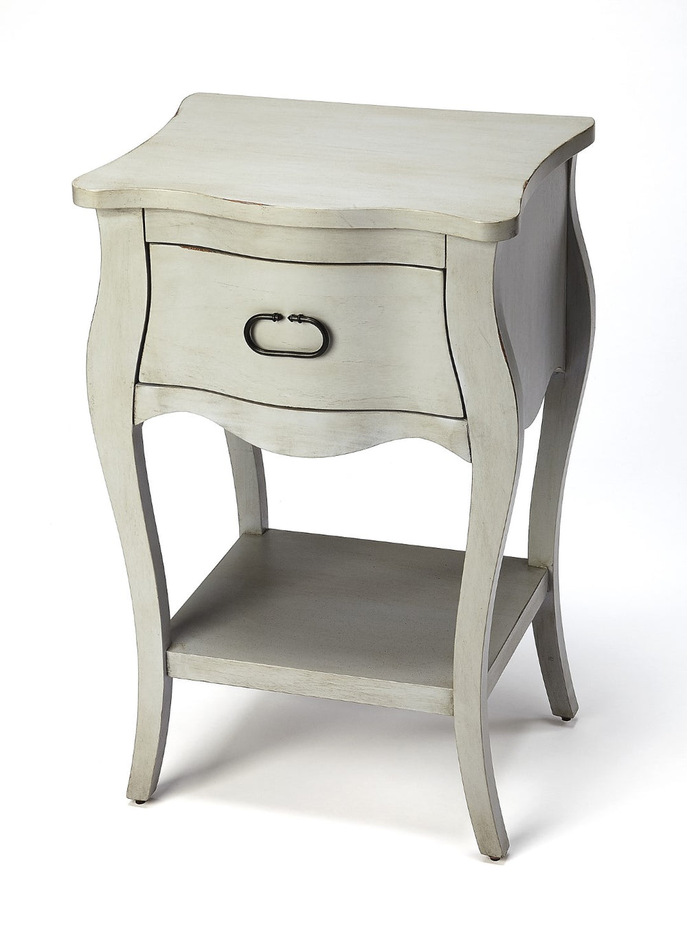 Butler Specialty Rochelle Gray 1 Drawer Nightstand 9308329