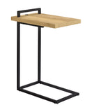 Modern C-shaped Accent Table with USB Charging Port