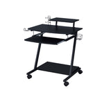 Ordrees Industrial Gaming Table Black Finish 93127-ACME