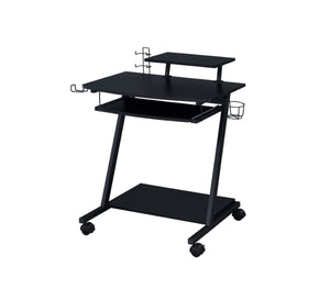 Ordrees Industrial Gaming Table Black Finish 93127-ACME