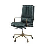 Tinzud Industrial Office Chair Dark Green(#) 93166-ACME