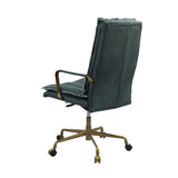 Tinzud Industrial Office Chair Dark Green(#) 93166-ACME