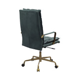 Tinzud Industrial Office Chair Dark Green(#) 93166-ACME