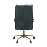 Tinzud Industrial Office Chair Dark Green(#) 93166-ACME