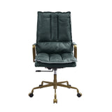 Tinzud Industrial Office Chair Dark Green(#) 93166-ACME