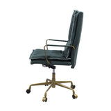 Tinzud Industrial Office Chair Dark Green(#) 93166-ACME