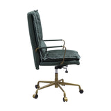 Tinzud Industrial Office Chair Dark Green(#) 93166-ACME