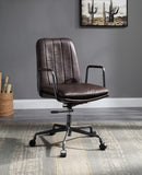Eclarn Industrial Office Chair Mars Leather(#) 93173-ACME