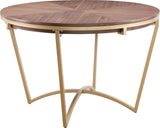 Eleanor Walnut Veneer Contemporary Dining Table