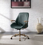 Hamilton Industrial Office Chair Dark Green(#) 93240-ACME