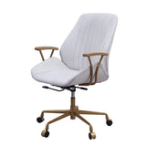 Hamilton Industrial Office Chair Vintage White(#) 93241-ACME