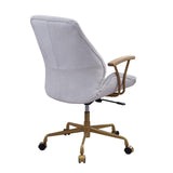 Hamilton Industrial Office Chair Vintage White(#) 93241-ACME