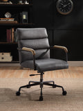 Halcyon Industrial Office Chair Gray (#) 93242-ACME