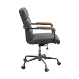 Halcyon Industrial Office Chair Gray (#) 93242-ACME