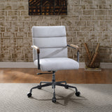 Halcyon Industrial Office Chair Vintage White (#) 93243-ACME