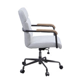 Halcyon Industrial Office Chair Vintage White (#) 93243-ACME