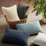 Bree Knit Casual 100% Acrylic Knitted Oblong Pillow Cover