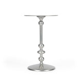 Butler Specialty Zora Silver Iron Pedestal End Table 9340220