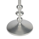 Butler Specialty Zora Silver Iron Pedestal End Table 9340220