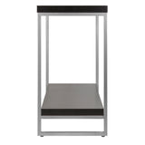 Winsome Wood Jared Console Table, Enamel Steel Tube 93441-WINSOMEWOOD