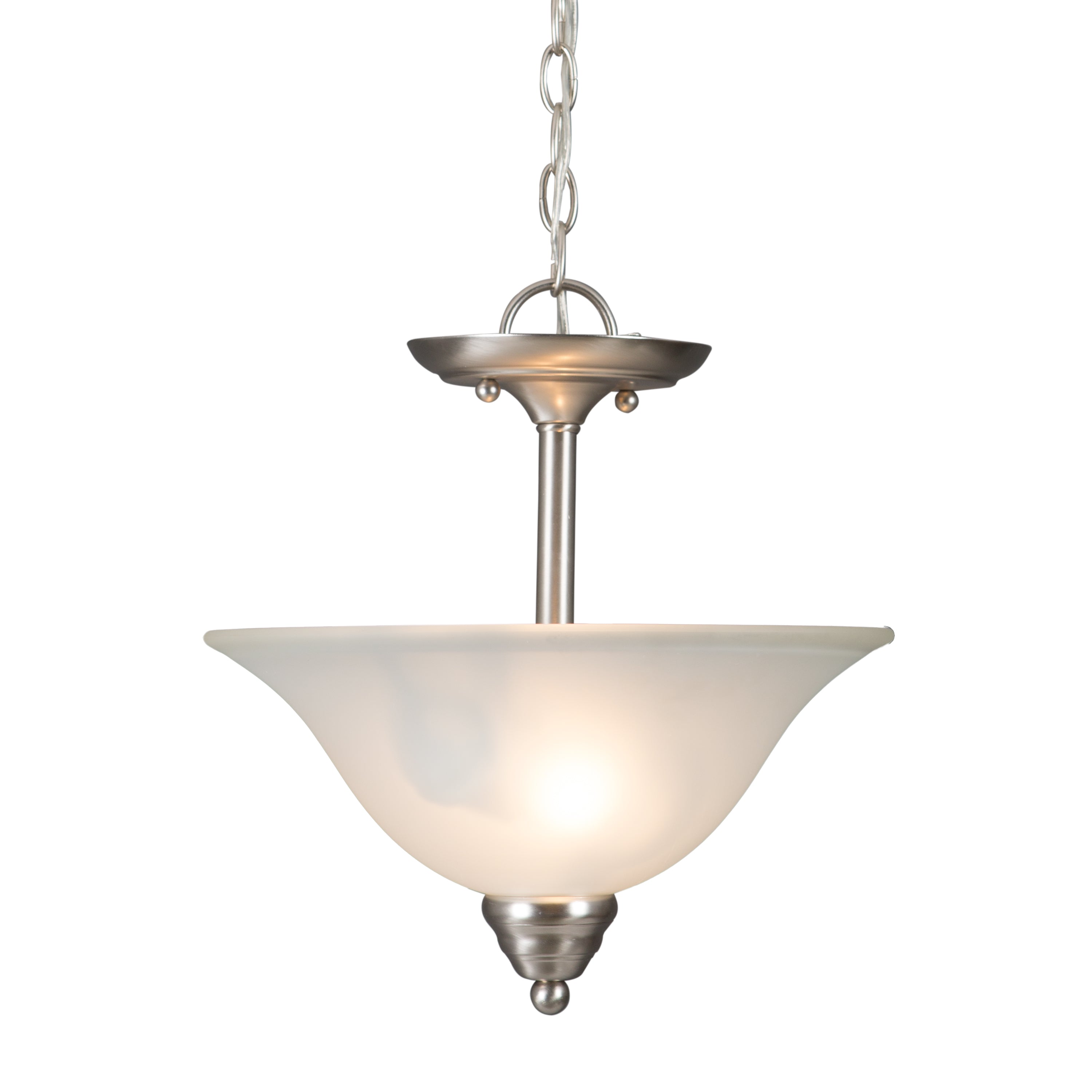 Ribbon Falls Collection 2-Light Inverted Pendant