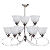 Yosemite Home Decor Ribbon Falls Collection Nine-Lights Chandelier 93455-9SN-YHD