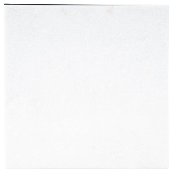 Butler Specialty Lawler White Marble, Black End Table 9349295
