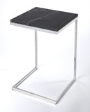 Butler Specialty Lawler Black Stone, Silver End Table 9349414