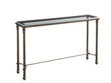 Barclay Butera Bluff Metal And Glass Console 01-0934-967C