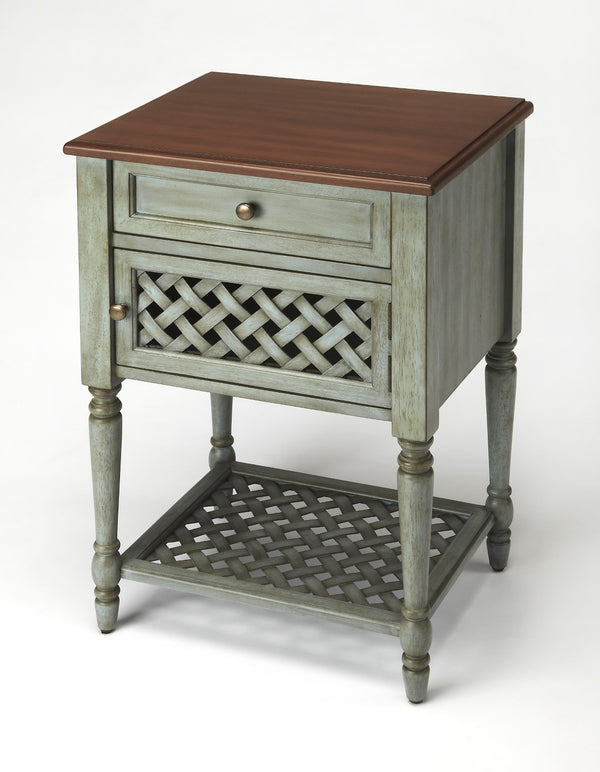 Butler Specialty Chadway Rustic Blue End Table 9368286