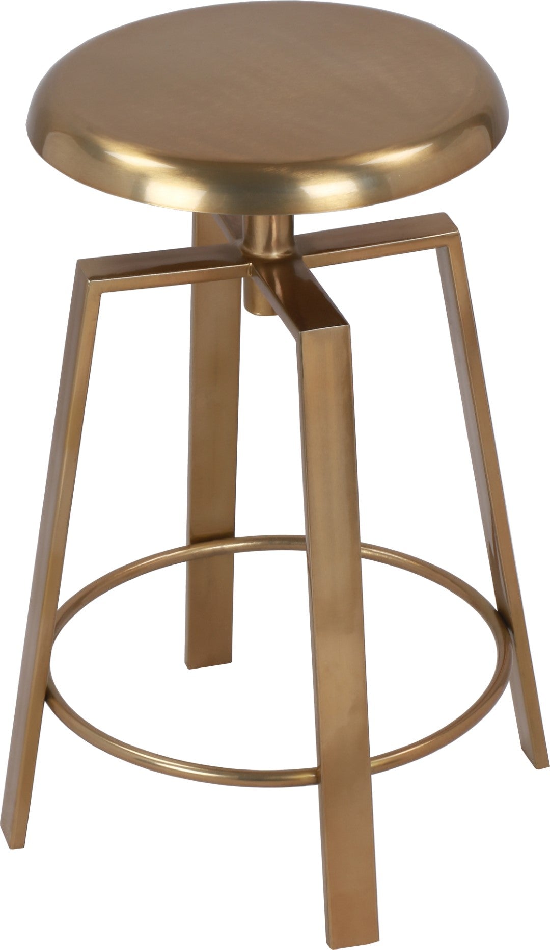 Lang Adjustable Contemporary Counter/Bar Stool - Thumbnail 3