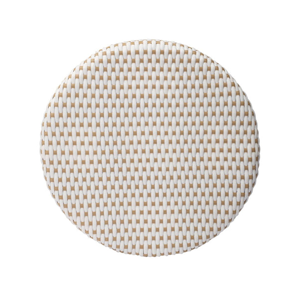 Butler Specialty Tobias 30" Tan/Beige Round Rattan Bar Stool 9370415