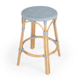 Butler Specialty Tobias  24"  Twilight Blue Round Counter Stool 9371341