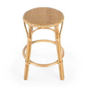 Butler Specialty Tobias 24" Natural  Round Counter Stool 9371404