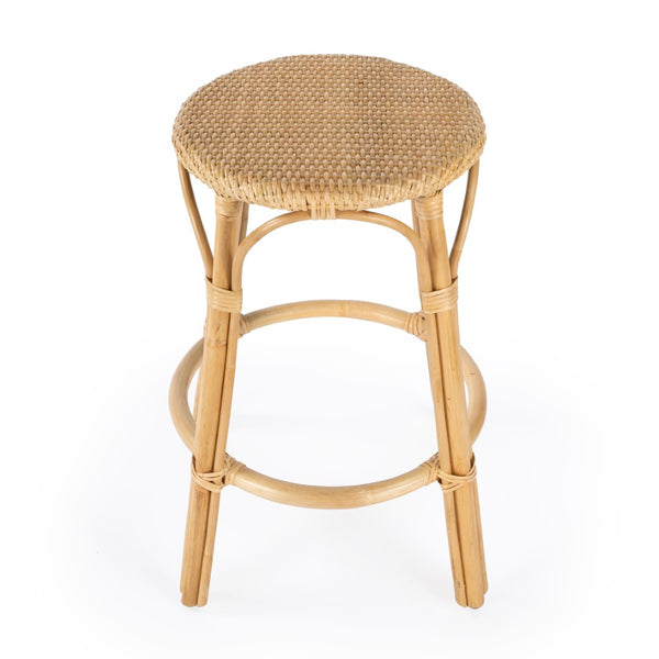 Butler Specialty Tobias 24" Natural  Round Counter Stool 9371404
