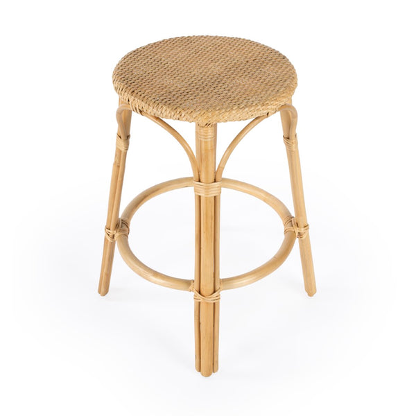 Butler Specialty Tobias 24" Natural  Round Counter Stool 9371404