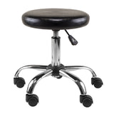 Winsome Wood Clark Round Cushion Swivel Stool with adjustable height 93720-WINSOMEWOOD